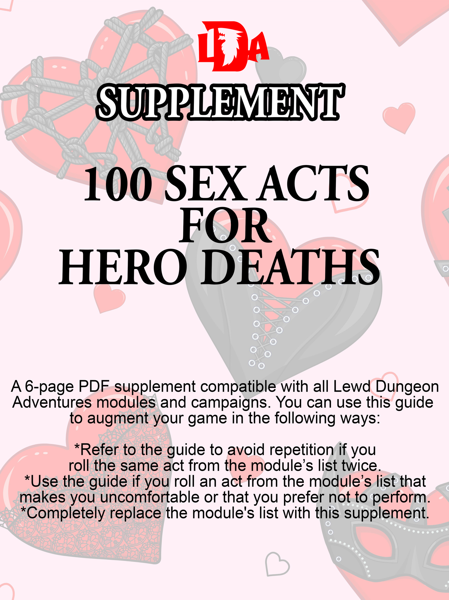 100 Sex Acts for Hero Deaths