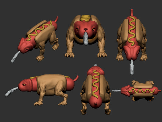 Horn Dog STL File