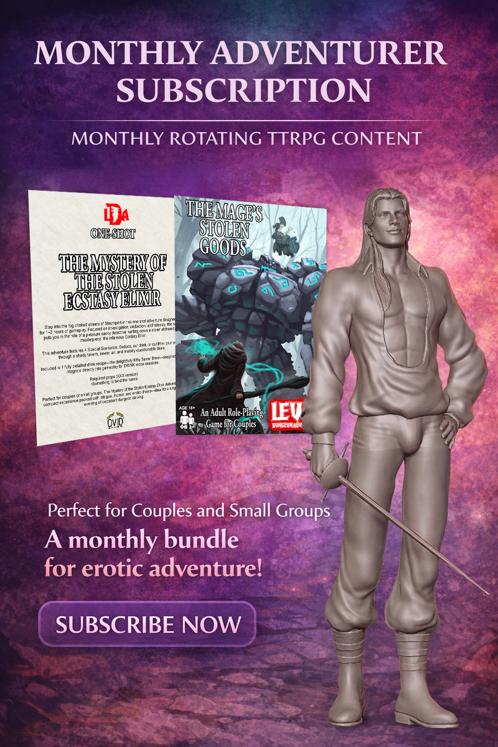 Monthly Adventurer Subscription