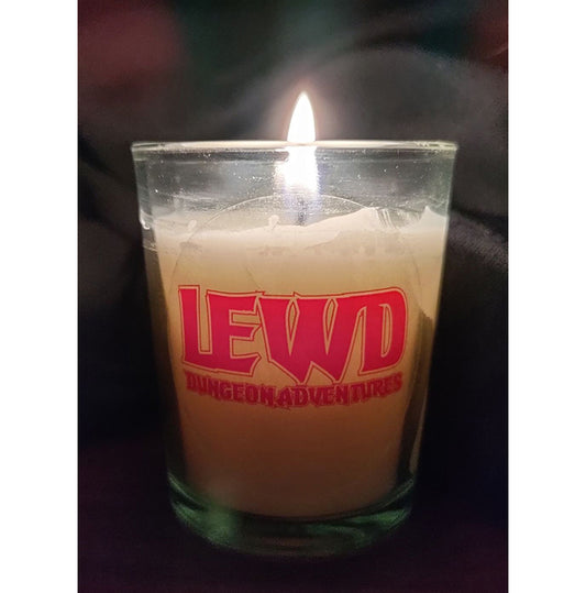 Lewd Dungeon Adventures Unscented Votive Candle