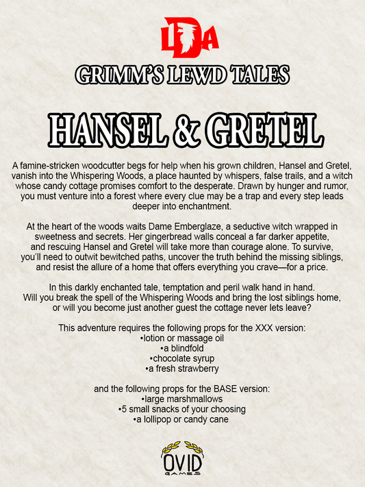 Grimm's Lewd Tales: Hansel and Gretel