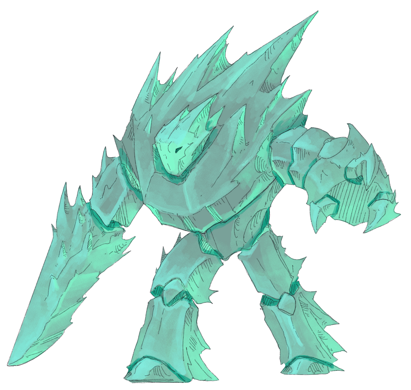 Ice Golem STL File