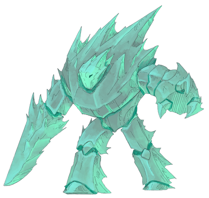 Ice Golem STL File