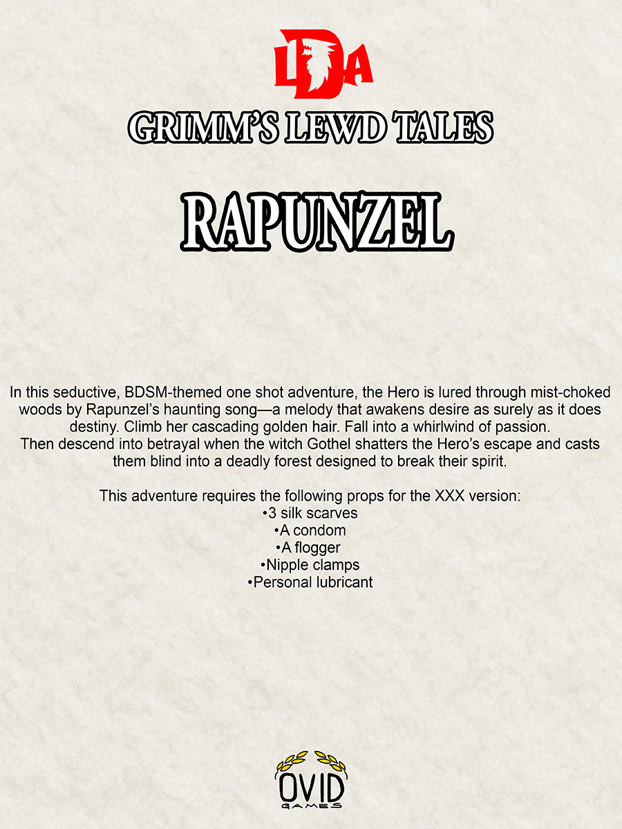 Grimm's Lewd Tales: Rapunzel